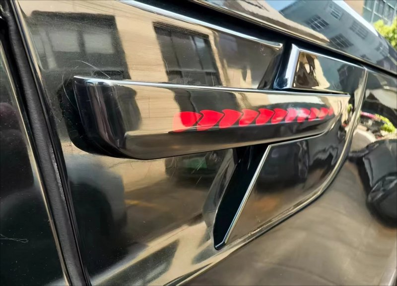 For  Range rover sport 2023-  Modified fender vent and fog lamp cover with lights kit